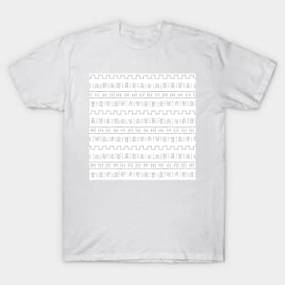 Line art aztec pattern T-Shirt